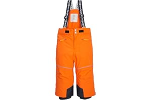 first instinct by killtec Unisex Baby Skihose/Funktionshose mit Trägern und Schneefang Fisw 48 MNS Ski Pnts
