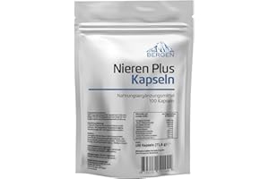 PHARMASPORTS Nieren Kapseln - 100 Kapseln - HOCHDOSIERT - VEGAN - mit Astragalus, rote Beete, Sauerkirsch Weißdorn Extrakte und mehr