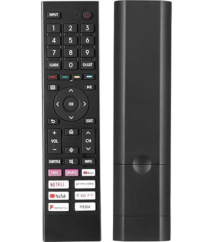 ALLIMITY Ersatz Fernbedienung passend für Hisense TV 43A6G 43A63H 65A6BG 43A6BG 65A63H 55A6BG