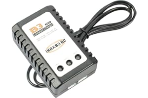 QWinOut MAX RC B3 Pro Compact Balance Charger for 2S 3S 7.4V 11.1V Lithium LiPo Battery