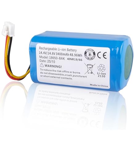 TECHTEK Batterij 2600mAh compatibel met [Panda] Abir R20, Abir X5, X6