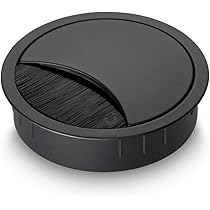 Edelstahl-Kabeldose Ø80 Mm - Saubere Kabeldurchführung Für Schreibtische