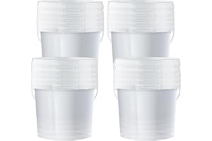 POSH Plasthink med lock 5 L transparent - 20 st - Livsmedelssäker