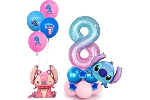 AICEENZA Stitch Birthday Party Balloon (NO.8)
