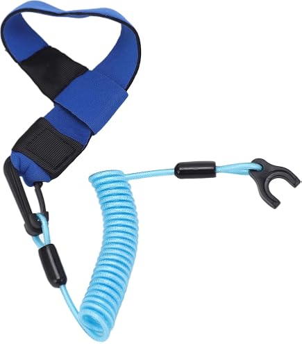 Safety Lanyard Flameout Rope For All Yamaha Jet Ski – Shockproof, Rubber, Fits WaveRunner, WaveVenture, WaveRaider, WaveJammer, WaveBlaster, FX140