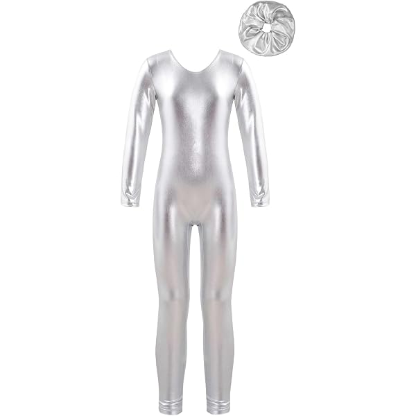 P&R Dance Wear LTD - Body Lucido A Maniche Corte Per Danza, Scuola, Ginnastica, Taglie Per Bambini, Meraviglioso Regalo Di Natale O Di Compleanno