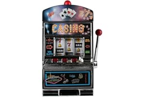 MISTER GADGET- MG3073 - Machine à sous, Taille unique, Noir