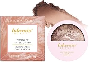 TOTKIKS Award-Winning Baked Balance-n-Brighten Color Correcting Powder Foundation - Light - Buildable Light to Medium Coverage - Demi-Matte Natural Finish (#2 Medium)