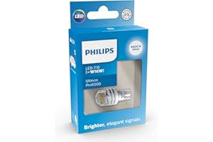PHILIPS AUTOMOTIVE LIGHTING Philips Ultinon Pro6000 LED lampadina di segnalazione per auto (W16W white)