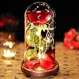 Red Silk Rose, Gifts for Her, Gifts for Women, birthday gifts for her Birthday Gifts for Women, Mother's Day, Valentine's Day