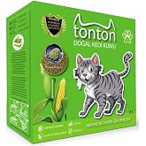 Tonton Mısır Ko&ccedil;anı Gran&uuml;l&uuml; Topaklaşan Doğal Kedi Kumu 8 Lt