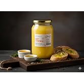 Niyazibey Ciftliği GHEE (Sadeyağ), Saf Tereyağ 950 GR, doğal, katkısız k&ouml;y tereyağından &uuml;retim.
