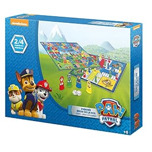 Paw Patrol Set de Juegos Parchís y Oca (Saica 7275)