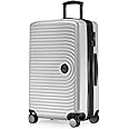 HAUPTSTADTKOFFER Mitte - Medium-Sized Hard-Shell Suitcase, TSA, 4 Wheels, Check-In Luggage with 8 cm Volume Expansion, 68 cm, 88 L, White Matt