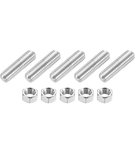 Quadrata Testa Bullone,10pz M6x12mm Completamente Filettata 304 Inox Quadrata Testa Bullone,10pz M6x12mm Completamente Filettata 304 Inox