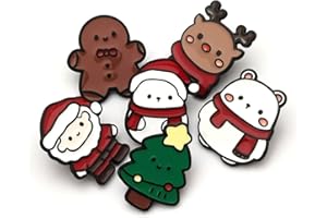 PTDecals Spilla di Natale borsa vestiti adesivi spille