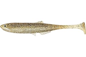 ‎LMAB LMAB Bleak Shad 6 cm, 9 cm, 12 cm, 15 cm, 18 cm KÖFI - Gummifisch Angelköder - Gummiköder für: Zander, Barsch, Hecht & Forelle - Zanderköder Hechtköder - Kunstköder