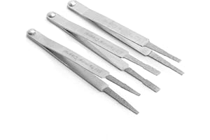 YOSOO HEALTH GEAR Outil de Nettoyage de Borne de Voiture, Nettoyeurs de Borne en Métal 3 Pièces, Outil de Matériel de Réparation de Pinces de Connecteur électrique