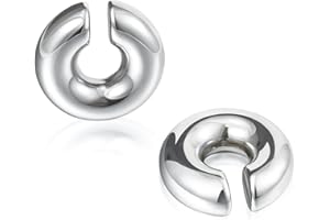 YeGieonr Orecchini per polsini per orecchie da donna Orecchini per orecchini in oro grossi Orecchini in oro non penetranti Orecchini a clip per ragazze ipoallergenici Regalo di gioielli