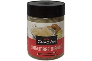 Gingembre en tranche mariné - Chao'an - pot 250g
