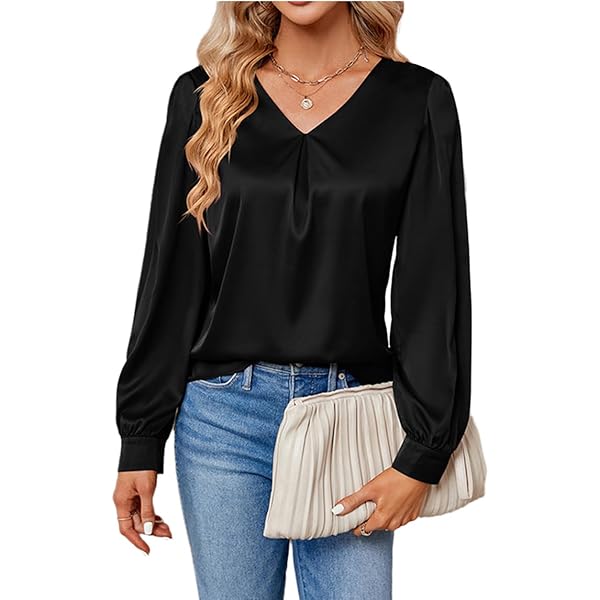 Hanna Nikole Dames grote maten chiffon blouses elegant vleermuishemd dubbellaags tops los longshirt, donkergroen, 48 Grote maten