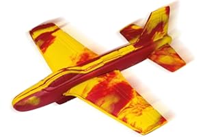 GÜNTHER FLUGSPIELE Paul Günther 1515 - Planeur Stunt Glider, Planeur très léger à Lancer, Taille env. 18 x 18 cm, en matériau EVA Souple