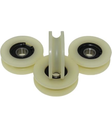 4 Rulli In Nylon Poliammide 45x14x10 Mm - Autolubrificanti, Made In EU - Foto 8