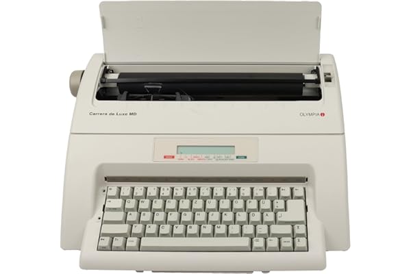 Olympia 252661001 machine à écrire 22,9 cm - Machines à écrire (412 x 375 x 117 mm, 5,4 kg, LCD, 16 Ko)
