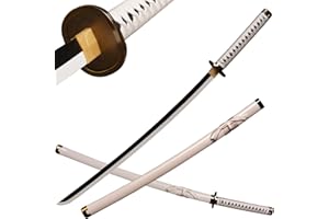 ACTASITEMS Japońskie miecze Zoro Anime Cosplay drewniany miecz - 104 cm, wado ichimonji Katana