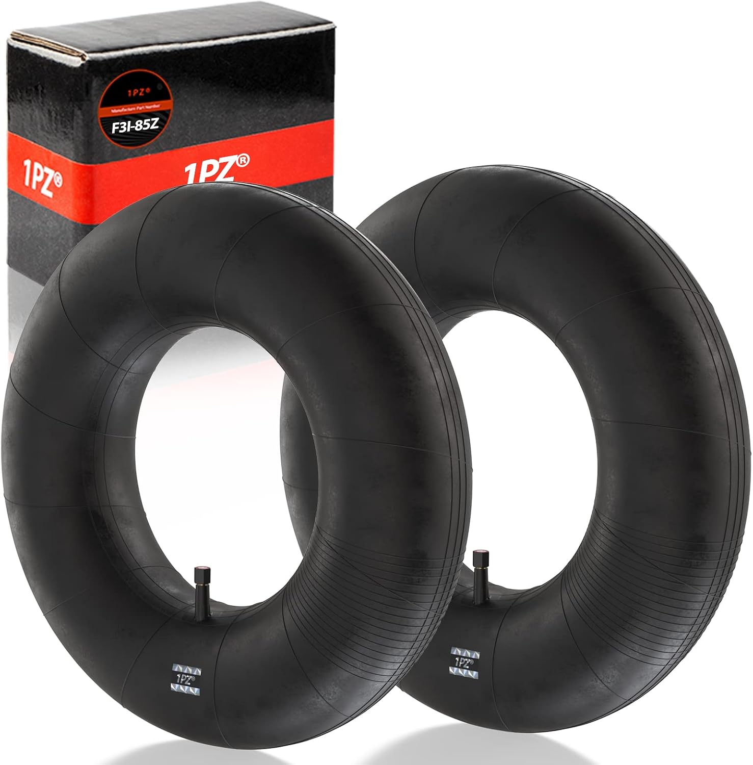 1PZ ES1-KF2 2 Cámaras de aire 18 x 8,50-8 Válvula recta Reemplazo para 18x6.50-8 18x7.50-8 18x9.50-8 20x8.00-8 Cortadoras de césped Tractores ATV Quad Quitanieves Camionetas Carros de golf
