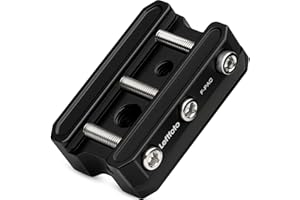 Leftfoto Picatinny Arca-Swiss Rail Clamp - Dual System, Quick Install,Safety Stops,for Photo/Hunting