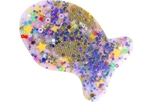 HEMOUSY Picky Pad Fidget Toy – Skin Picking Fidget Toys Sensorisches Spielzeug zum Stressabbau, Silikon Fish Picky Pads für Erwachsene