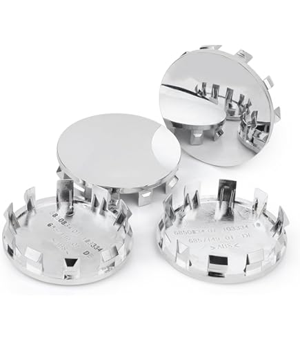 Citroen Cache-moyeux Enjoliveurs En Aluminium DE 60 Mm X4PAC Pour Citroen C2 C4 C5 C6 C-Quatre