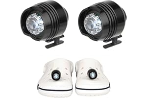 mafiti Reflektory Croc, 2 szt. Croc Headligs, chodaki, klasa wodoszczelności IPX5, reflektor croc z 3 trybami świecenia, idealny do biegania, na kemping, do czytania, biegania