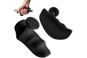 CloudValley Gants Musculation Homme et Femmede, Poignées Ergonomiques en Caoutchouc Anti-Dérapant pour Fitness, Entraînements, Gym, Sport Accessoires – Design sans Doigts pour Protéger Les Paumes