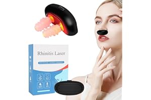 YUUFCY Respi-Relief Rotlicht-Nasentherapie-Instrument, Rotlicht-Nasentherapie für Nase, Rotlicht-Nasentherapie-Instrument, Rotlicht-Nasentherapie für Nase, rote Birnennase (1PC)