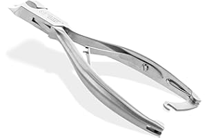 OTTO HERDER MANICURE OTTO HERDER obcinacz do głowy/obcinacz do paznokci u stóp 14 cm z końcówką do mocnych paznokci stóp, nierdzewny obcinacz do połowy głowy zapobiegający grubym wrastającym paznokciom