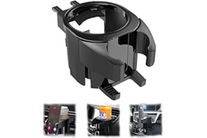 KingYH Becherhalter 2 in 1 Auto Getränkehalter Lüftung mit drehbarer Telefonhalte Multifunktionaler Verstellbarer Becherhalter Auto Lüftungshalterung für Phone Kaffeebecher Getränkedose