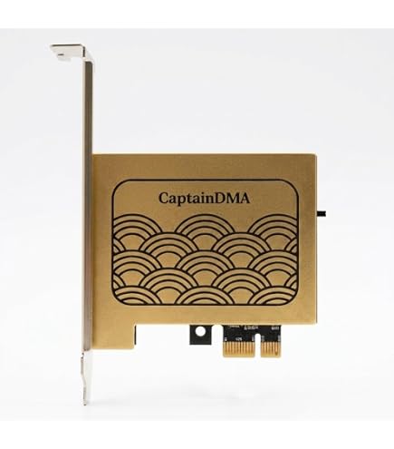 CaptainDMA 75T DMA FPGA PCIe Card - USB-C, 300 MB/s Artix-7 75T