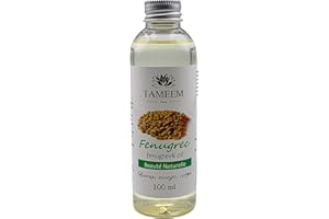 Royal Bee Huile de Fenugrec 100 ml - Pressée à froid Pure et Naturelle. Anti-rides restaure peaux sèches tonifie et augmente la poitrine -Lutte contre la chute des cheveux et la calvitie