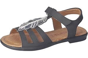 RICOSTA Mädchen Riemchensandalen Amelie, Kinder Sandalen, Weite: MITTEL
