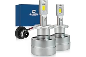 D-Lumina D4S/D4R LED Lampadine LED per auto a prova di errore 100% Canbus 90W 18000LM Sostituisci lampadine allo xeno HID OEM Plug and Play - 2 lampade