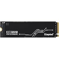 Kingston KC3000 PCIe 4.0 NVMe M.2 SSD - Storage ad alte prestazioni per PC desktop e laptop -SKC3000S/2048GB Unità a stato so