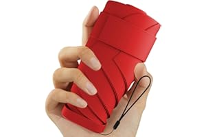 COPULAN Mini ombrello da viaggio compatto realizzato con materiali ecologici, Mini Piccolo Ombrello anti UV Tascabile da Viaggio da Sole Portatile Leggero Compatto, Impermeabile Ombrelli, regalo