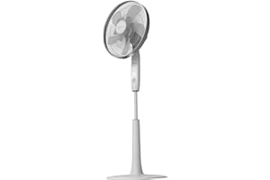 Cecotec Ventilateur sur Pied EnergySilence 1010 ExtremeConnected. Télécommande, Minuterie, 60 W, 10 Pales, 6 Vitesses, Moteur en Cuivre, Hauteur Réglable 115-135 cm
