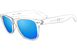 iceBoo Sunglasses Mens Womens lightweight Plastic frame vintage style unisex classic