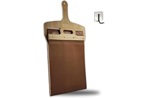 Leo and Gio Pala Per Pizza Scorrevole 30 X 60 Cm Con Tappetino | Pala Barella Per Pizza Peel Prendi Pizza Scorrevole Pala Pizza Scorrevole Impasto Alta idratazione