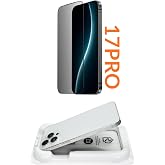 [KOLAY KURULUM] for Apple iPhone 17PRO ile uyumlu Extra HD Premium Safir Cam Ekran Koruyucu (Parlak, iPhone 17PRO)