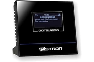 Vistron Youtune 2 DAB+ Radiotuner, digitaler DAB Radioadapter (HiFi Anlage + AV Receiver Erweiterung), FM/UKW Radio, Digitalradio (Youtune2)