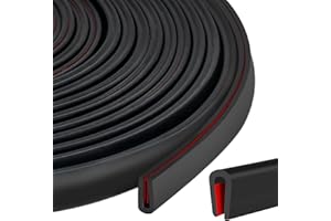 CISYIA Fassungsprofil Kantenschutzprofil, 6 m Gummidichtung Selbstklebend, 1,5 mm Kantenschutz für Bleche U-förmiger Kantenschutz Türdichtung Gummi für Bleche Autotüren Metallplatten Glasplatten